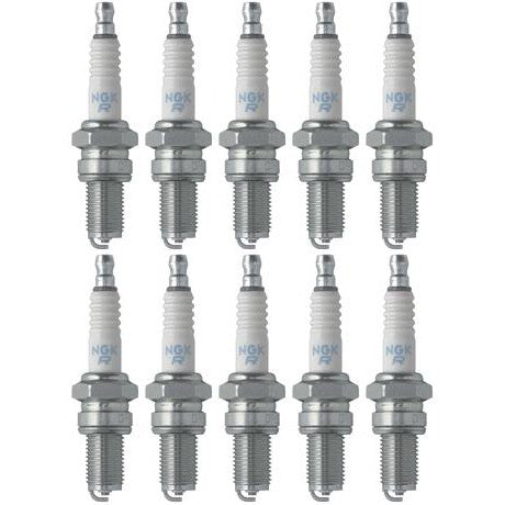 Set of 10 NGK Standard Spark Plugs for Suzuki VZ800 2013 Engine 805cc