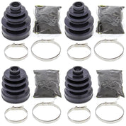 Complete Front Inner & Outer CV Boot Repair Kit TRX300FW Fourtrax 4x4 88-00