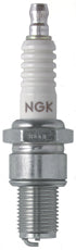 Set 4 NGK Standard Spark Plugs for Kawasaki KX125-E 1987-1986 Engine 125cc