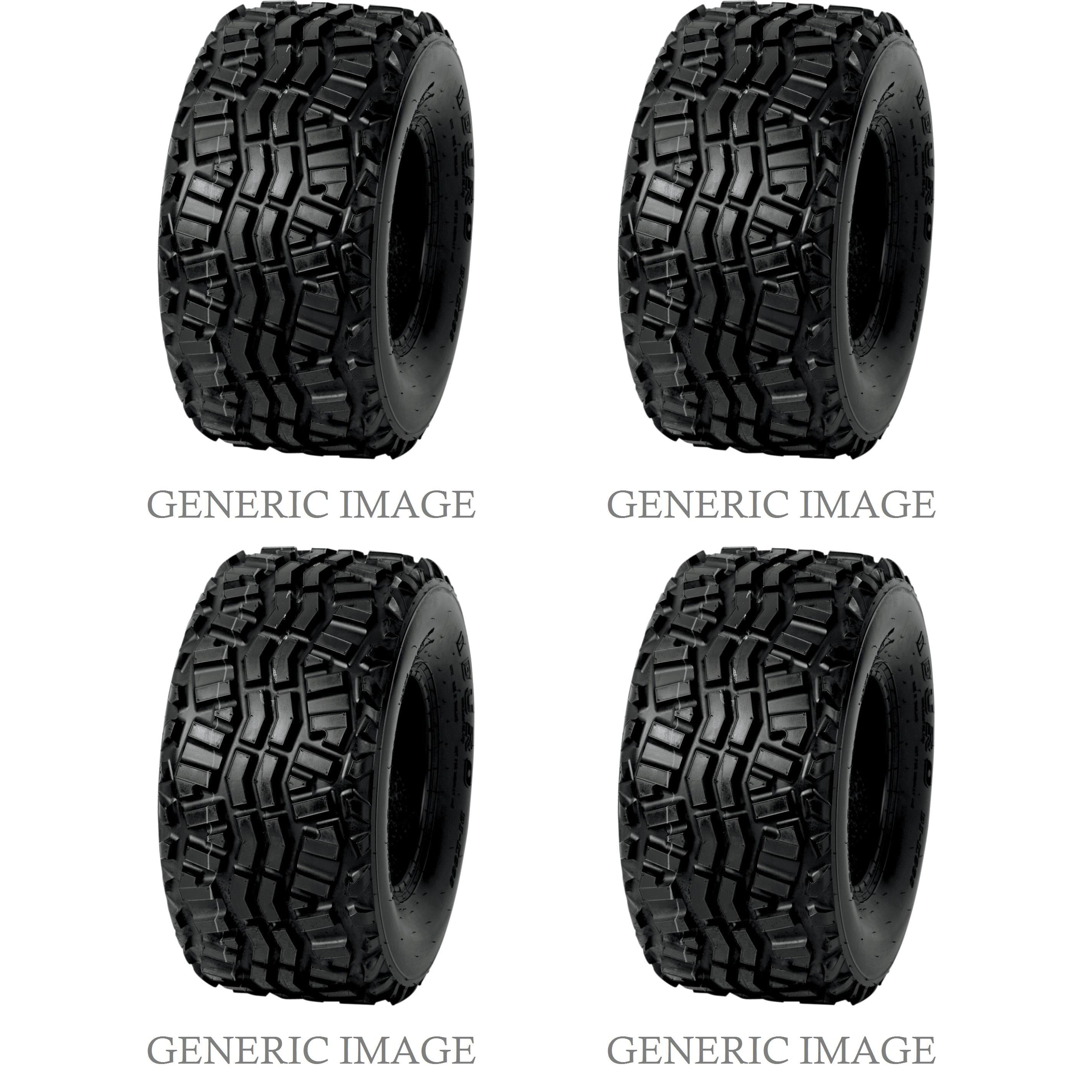 Set of 4 ATV DURO Tires (DI-K968 23x11-10 Front/Rear)