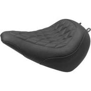Mustang Wide Tripper Solo Seat Diamond Stitch Black 83062