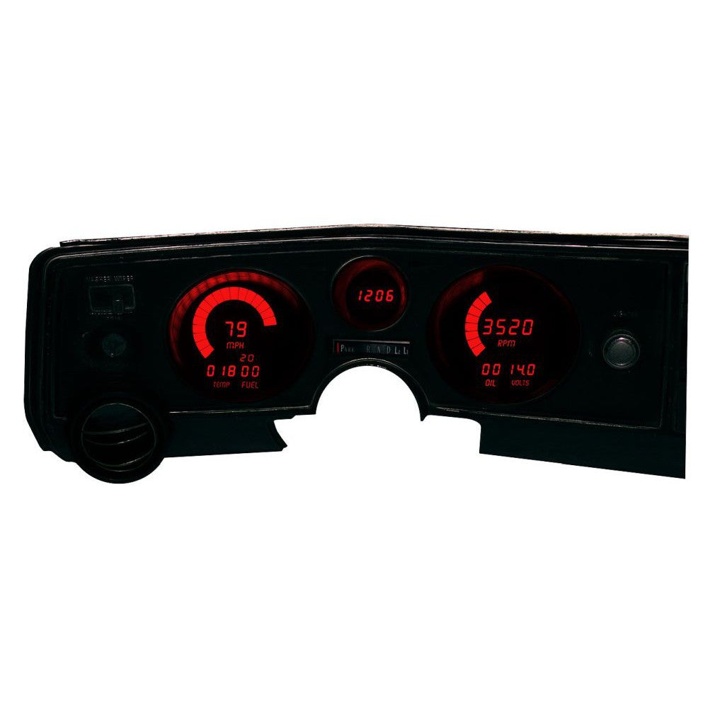 Intellitronix 1969 Chevelle LED Digital DP5002 - Red