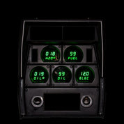 Intellitronix 1968-1977 Corvette LED Digital DP2001 - Green