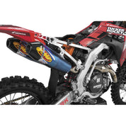 FMF Factory 4.1 RCT Dual Muffler Full Exhaust System w/MegaBomb Header Blue