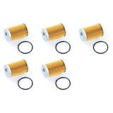 Set of 5 Hi Flo - Oil Filter Hf655