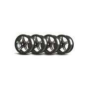 Bullite Set of 4 Shurikene Wheel 15X7.0 Gun Metal/Black 5/114.3 5+2