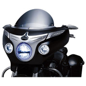 Kuryakyn Chrome Fairing Windshield Trim Accent Indian Roadmaster Cheiftain 14-17