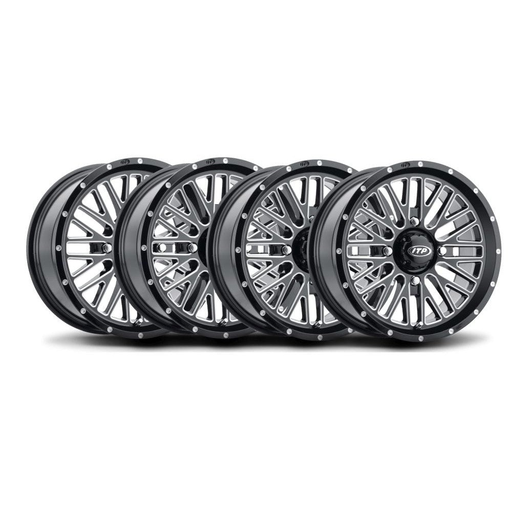 ITP Set of 4 Momentum Wheel 14x7 4/137 5+2