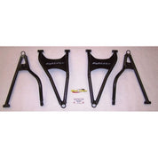 High Lifter Front Forward Upper And Lower Black Control Arms With Ball Joints For Polaris Models MCFFA-RZR1-B-BJI
