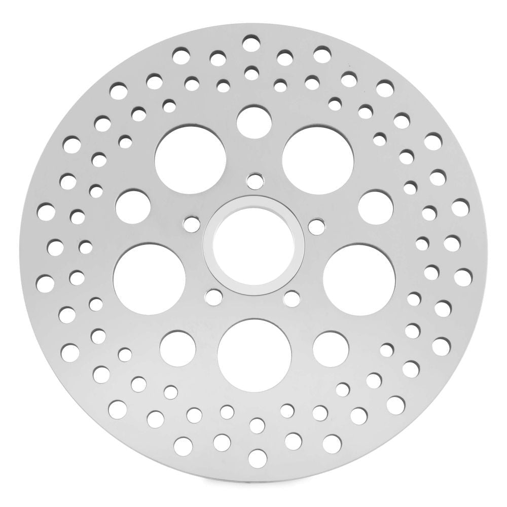 Bikers Choice Polished Rear Rotor For - M-RT-1036 Round Hole