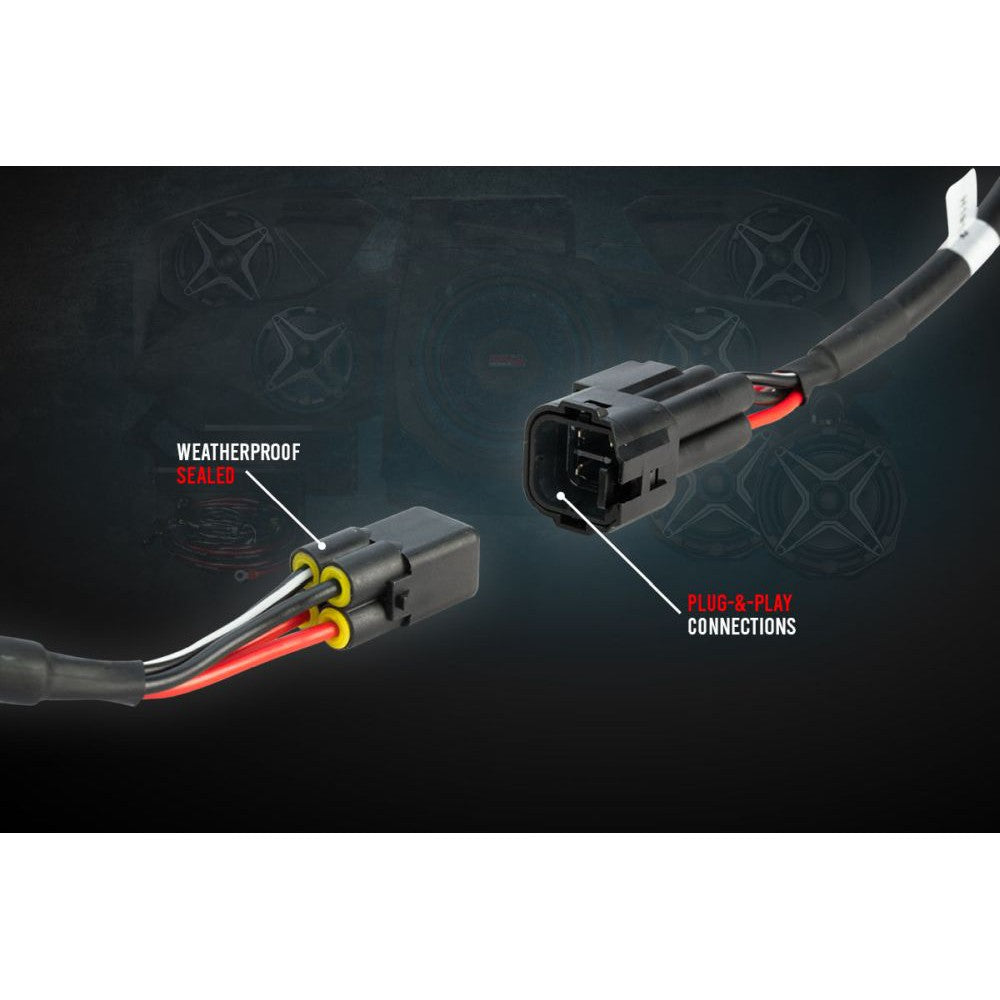 SSV Works 3-Speaker Plug-And-Play System For Polaris RZR Pro XP 2020-2022