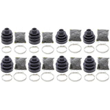 Kit completo de reparación de fuelle de junta homocinética interior y exterior delantero y trasero YFM550 Grizzly EPS 14