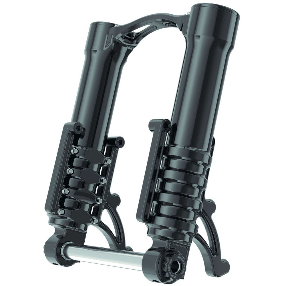 Arlen Ness Method Black Radial Mount No Flex Inverted Fork Legs 120-003