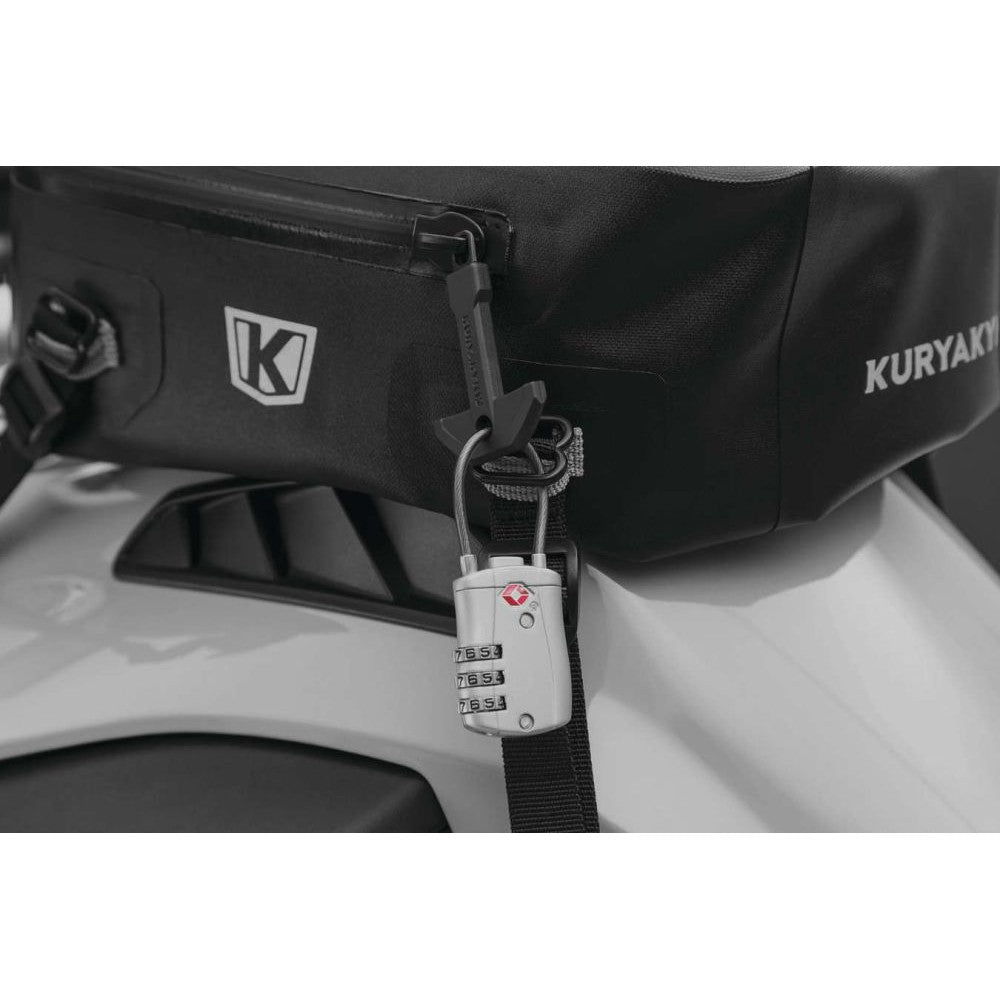 Kuryakyn TSA-Approved Cable Lock Silver