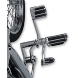 KURYAKYN CHROME PILOT BRAKE PEDAL PAD FOR 1984-2017 HARLEY FX, XG MODELS EA 4429