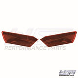 WSM L.E.D Tail Lights for Polaris 1000 RZR - Red Lenses 020-355