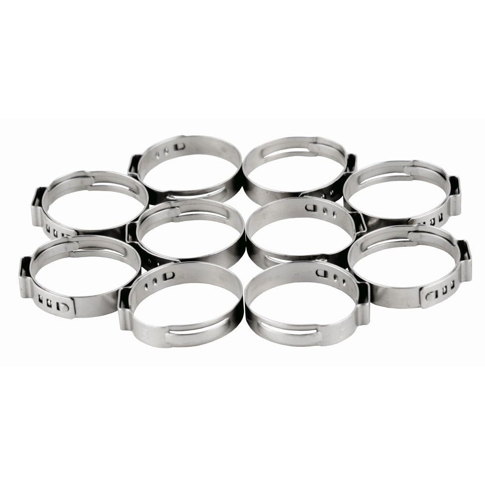 WSM Oetiker Hose Clamp 27.0-30.1mm 10 Pack 13-162-68