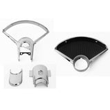 Dakota Digital 1955-56 Chevy Car Complete Reproduction Chrome Bezel Set CHC-55C