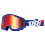 100% Gen1 Strata Goggles Nation with Red Lens - 50410-236-02