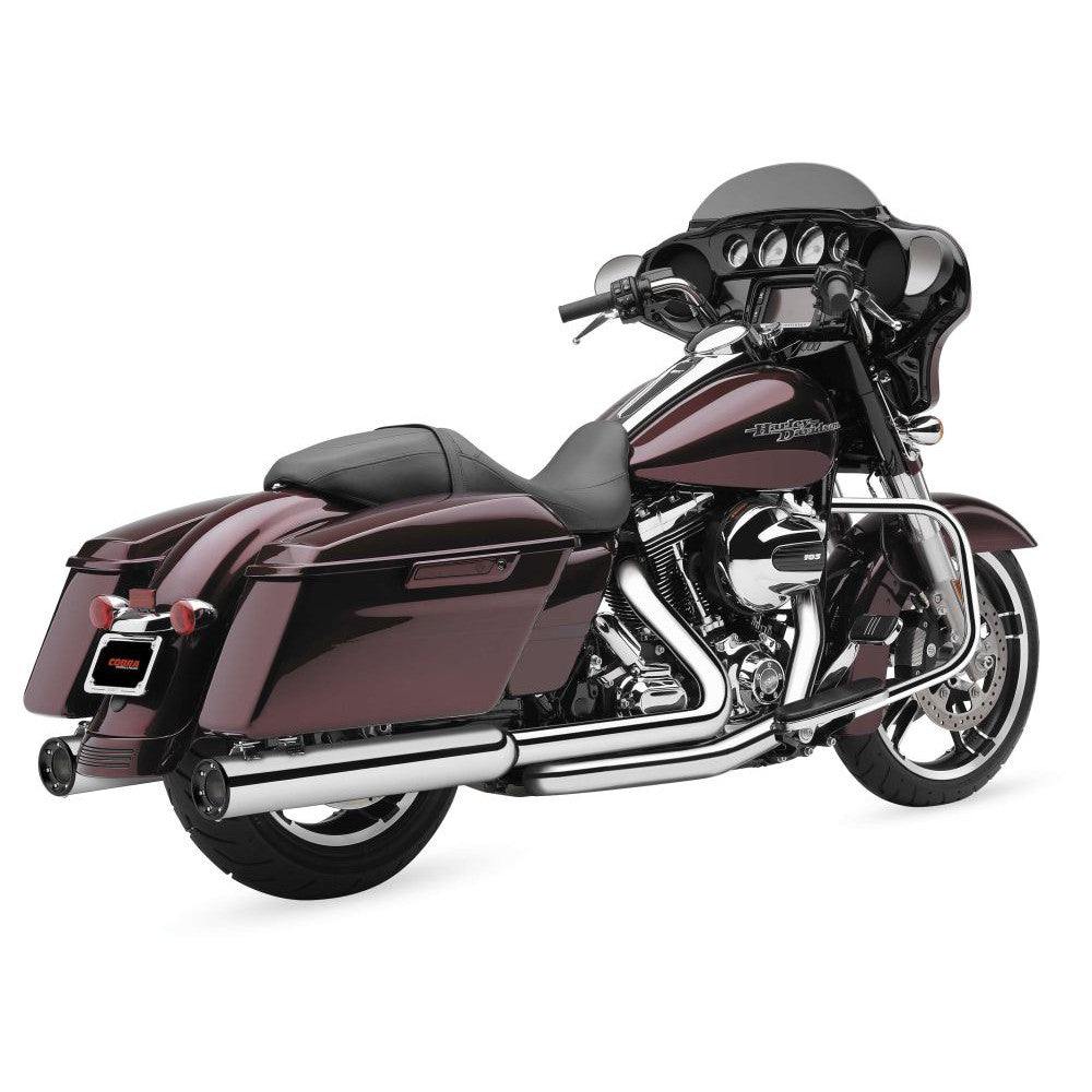 Cobra Powrflo Slip-On RPT Muffler 4" Chrome - 6265