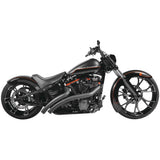 Freedom Performance Radical Radius Crossover Exhaust with Star Tips Black - HD01193