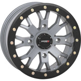 Rueda System 3 SB-4 Beadlock gris cemento, 14x7, 4/156, 4+3 (+15 mm), 14S3-3357