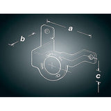 SOPORTE DE FILTRO DE AIRE CROMADO KURYAKYN PARA HARLEY EVO BIG TWINS 1984-1991 8344