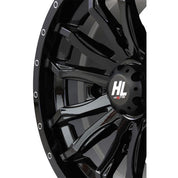 High Lifter 14x7 4/137 4+3 Gloss Black HL21 Wheel 14HL21-1237