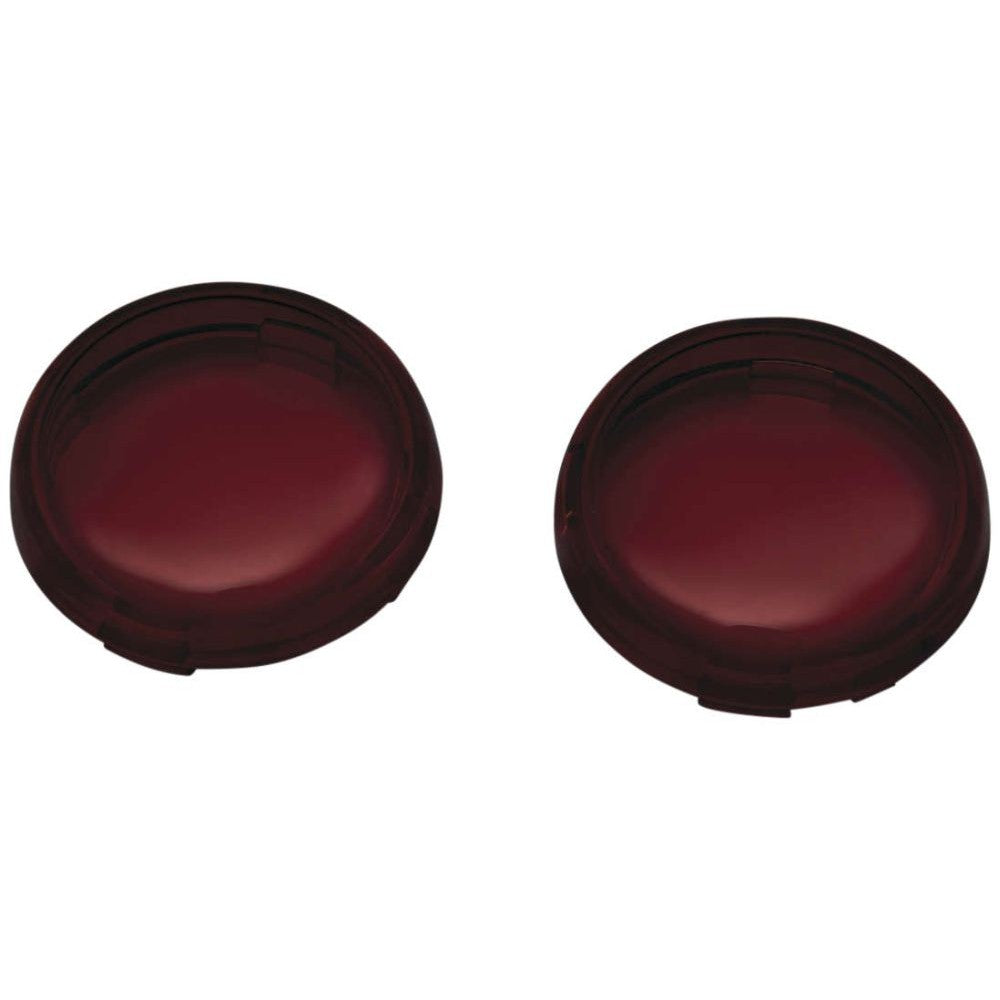 Kuryakyn Lenses for Bullet Style Turn Signals Red