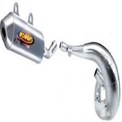 FULL FMF FATTY PIPE EXHAUST + SHORTY SILENCER 00 01 YAMAHA YZ125 YZ 125