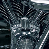 Harley FLSTS Heritage Springer 2000-2003Tappet Block Accent Chrome by Kuryakyn