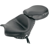 Honda VTX1800S 2002-2008 Wide Touring Seat Two Piece/Chrome Studs by Mustang