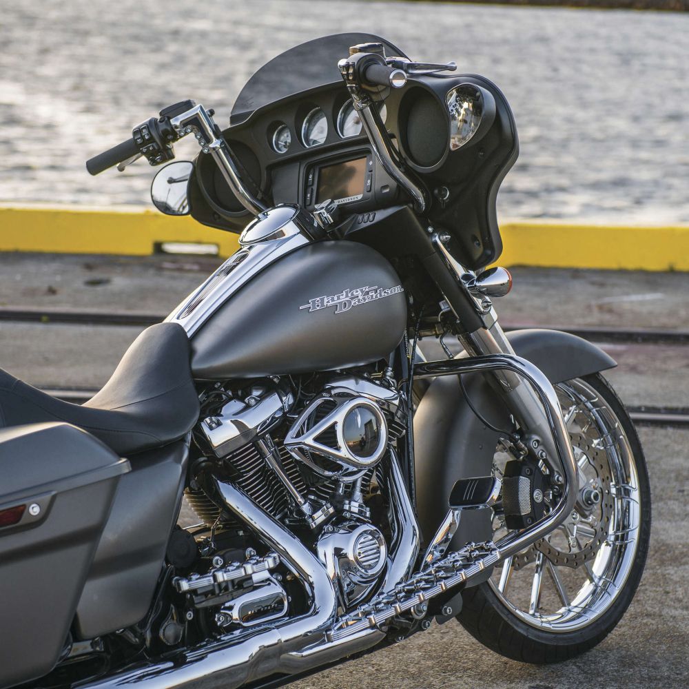 Arlen Ness Clear Tear Sucker Chrome Air Cleaner 18-976