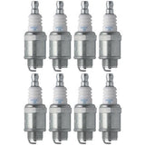 Set of 8 NGK Standard Spark Plugs for Kawasaki MULE 2500 2005-1993 Engine 620cc