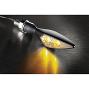 Kuryakyn Micro Rhombus Marker Lights Satin Black 2551