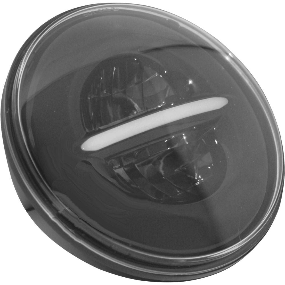 Letric Lighting LED Multi-Mini Headlamps Black, 7" Cyclops
