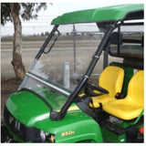 Falcon Ridge Folding Front Hard Coat Windshield For John Deere Gator 2014-2019