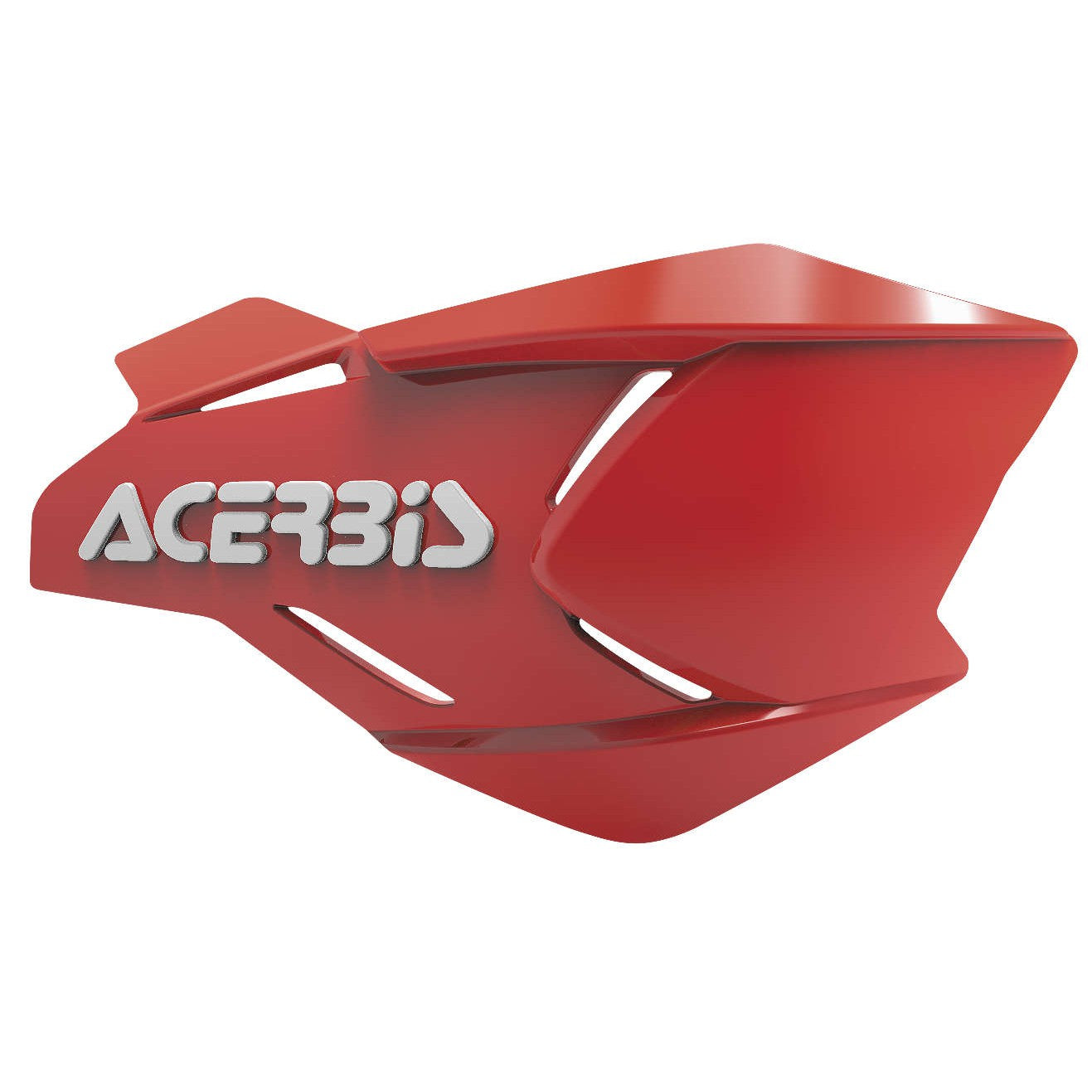 Acerbis Red/White X-Factory Replacement Shields - 2634651005
