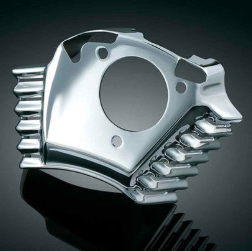 KURYAKYN CHROME THROTTLE SERVO MOTOR COVER FOR 2008-2016 HARLEY ROAD KINGS HD