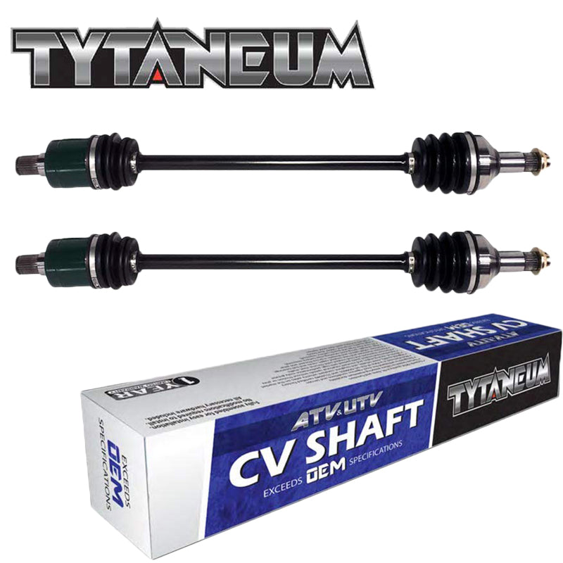 Tytaneum OE Style Front & Rear CV Axle Sets For 2006-2008 Arctic Cat 400 4x4 Auto