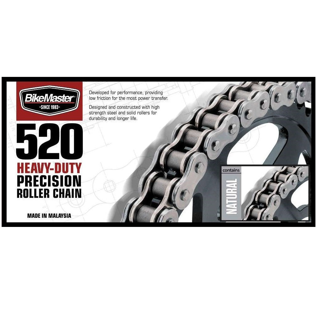 520H Heavy-Duty Chain,Front & Rear Sprocket Kit YAMAHA YFM250R Raptor 2008-2013
