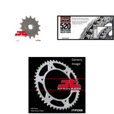 520 Chain Natural, Front & Rear Sprocket Kit for HYOSUNG GT250 Comet 2006-2010