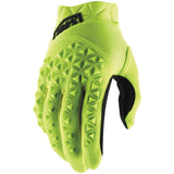 100% Men's Airmatic Gloves Yellow/Black