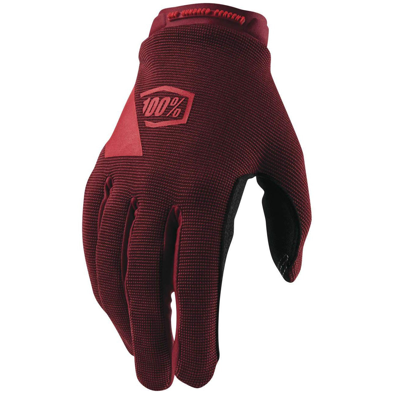 100% Apparel 100% Women's Ridecamp Glove Brick