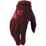 100% Women's Ridecamp Glove Brick
