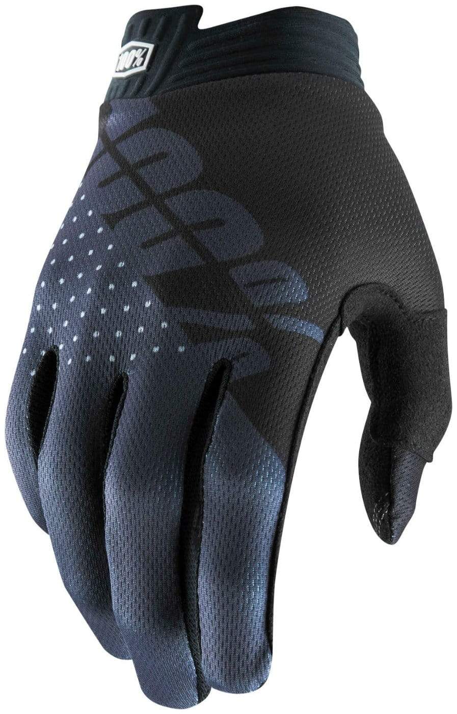 100% Apparel 100% Youth iTrack Gloves Black/Charcoal