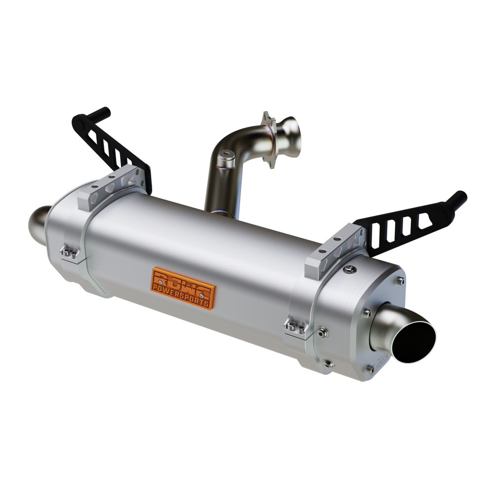 RJWC APX Single Slip-On Exhaust For Can-Am Outlander 500/700 2023-2024 10000731