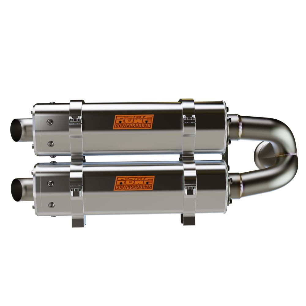 RJWC Dual APX Exhaust For Can-Am Maverick X3 Turbo 2017-2024 10060040