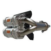 RJWC Dual APX Exhaust For Polaris RZR XP 10060045