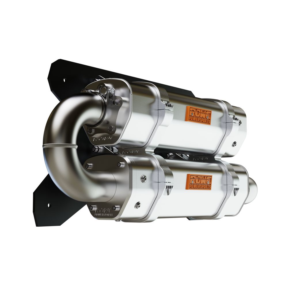 RJWC Dual APX Quiet Exhaust For Polaris RZR XP 2016-2020 10060050